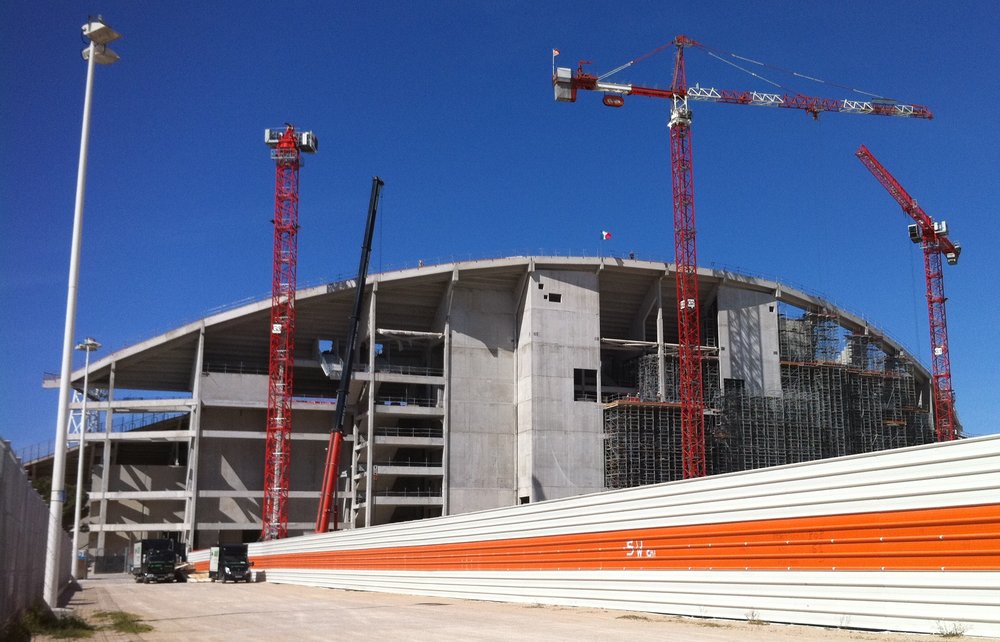 Dépose de G3 et dépose des tours d’étaiement, la façade se dévoile un peu plus ...