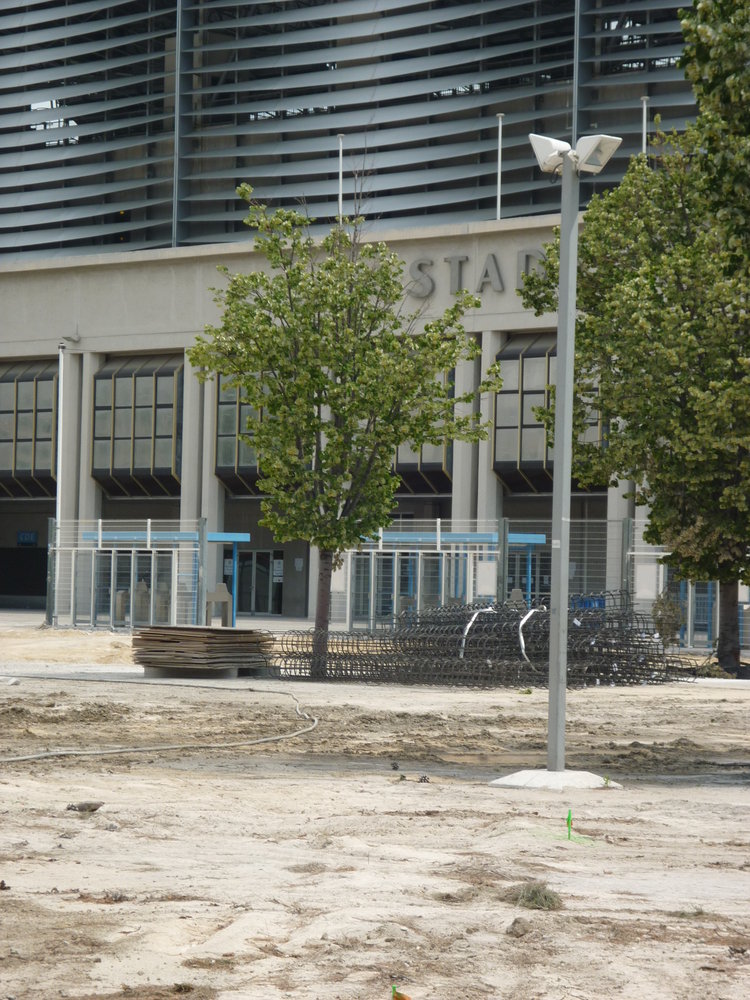 Ferraillage pour les futur Pieux.