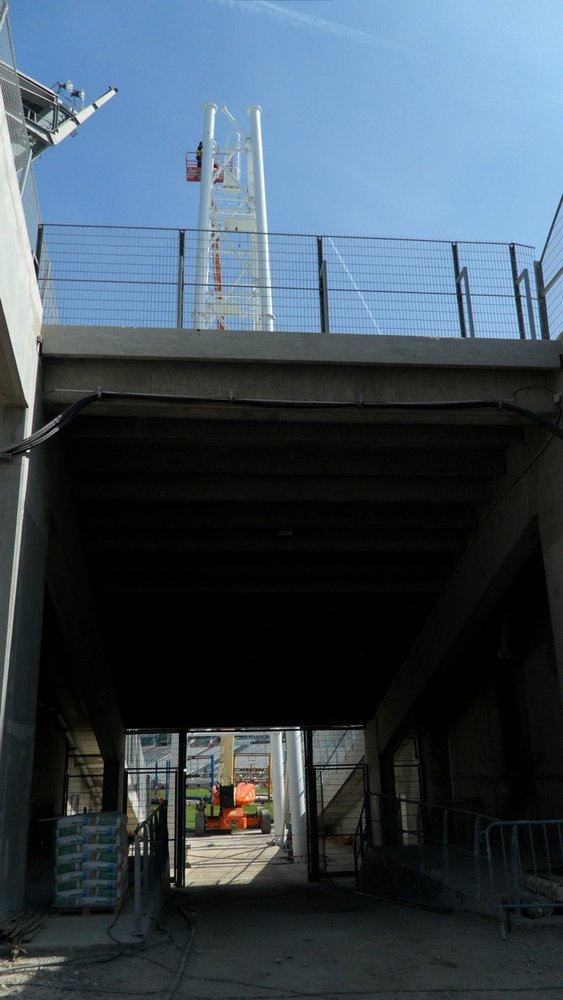 Vu du palée de stabilité Sud-Ouest.