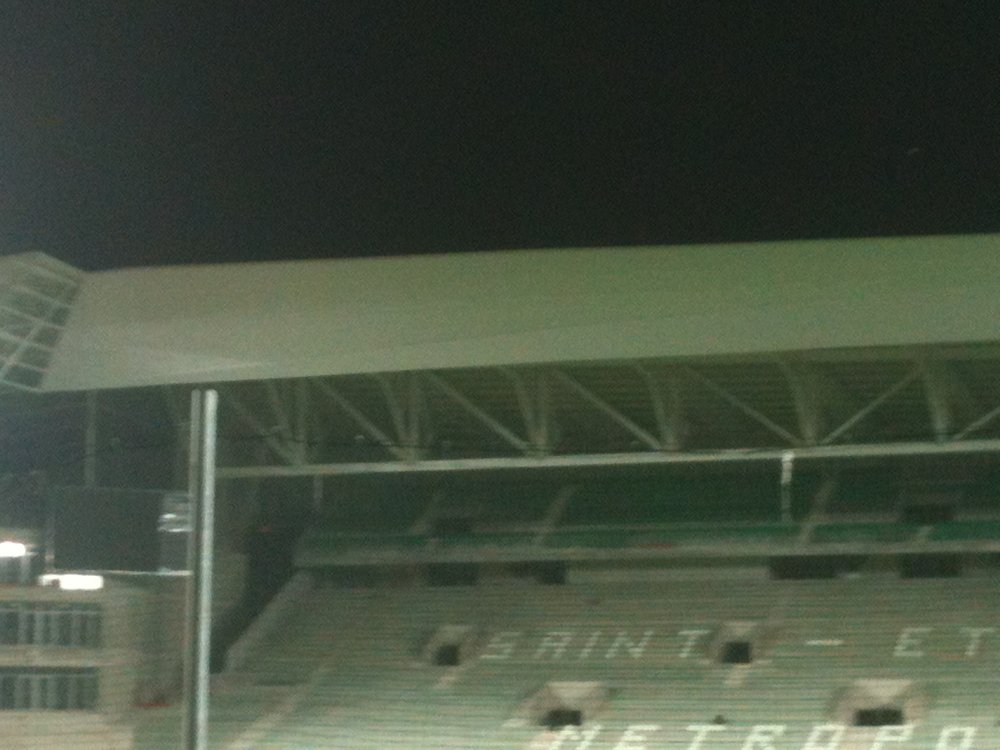 et idem côté loge, mais si ca parait moins prononcé