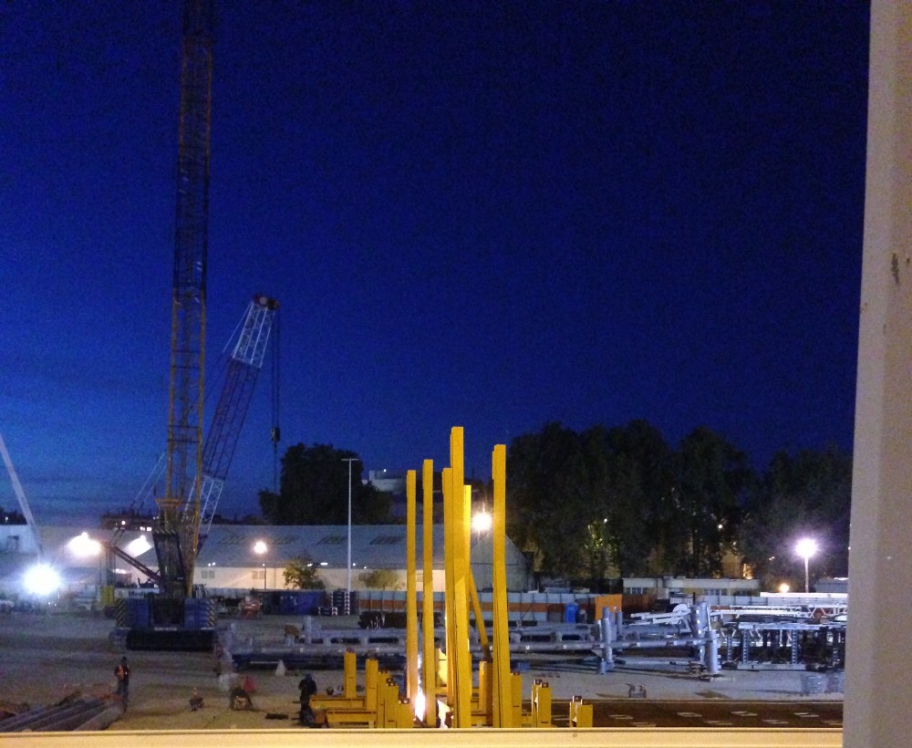 Soudure au niveau des nouveaux support