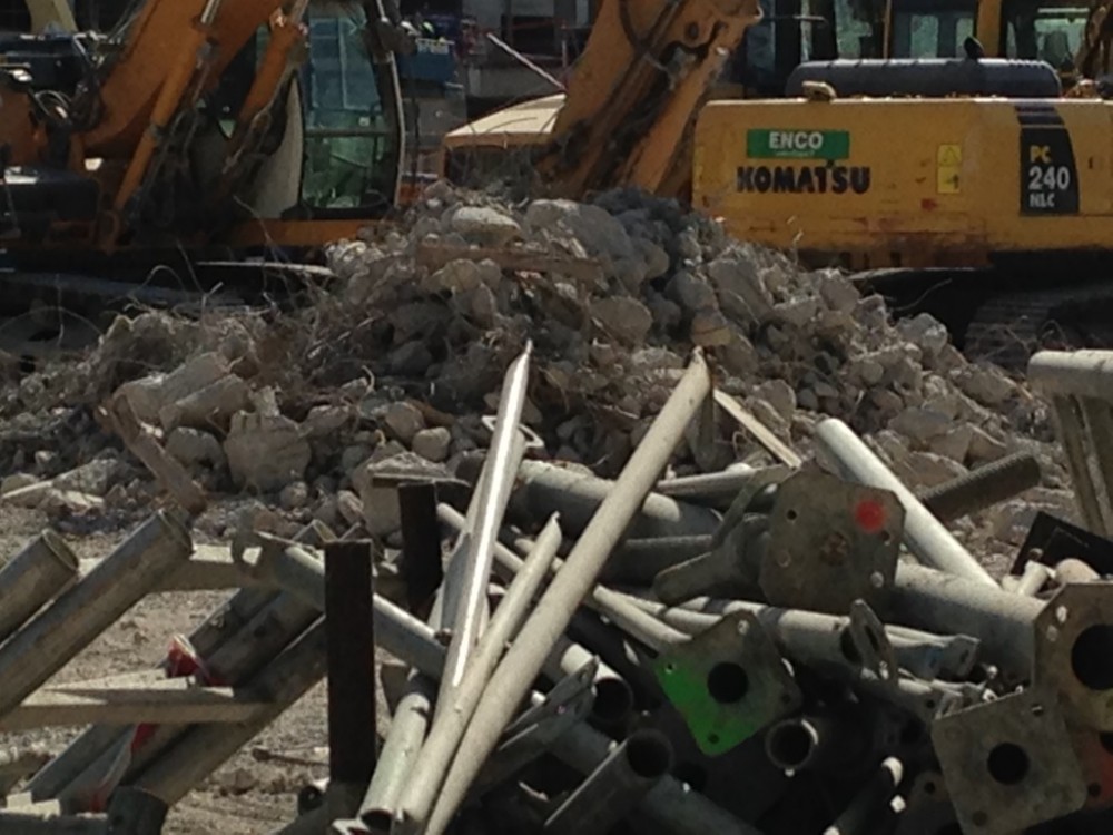 Restes de radier dont je laisse le commentaire à Virgile ^^