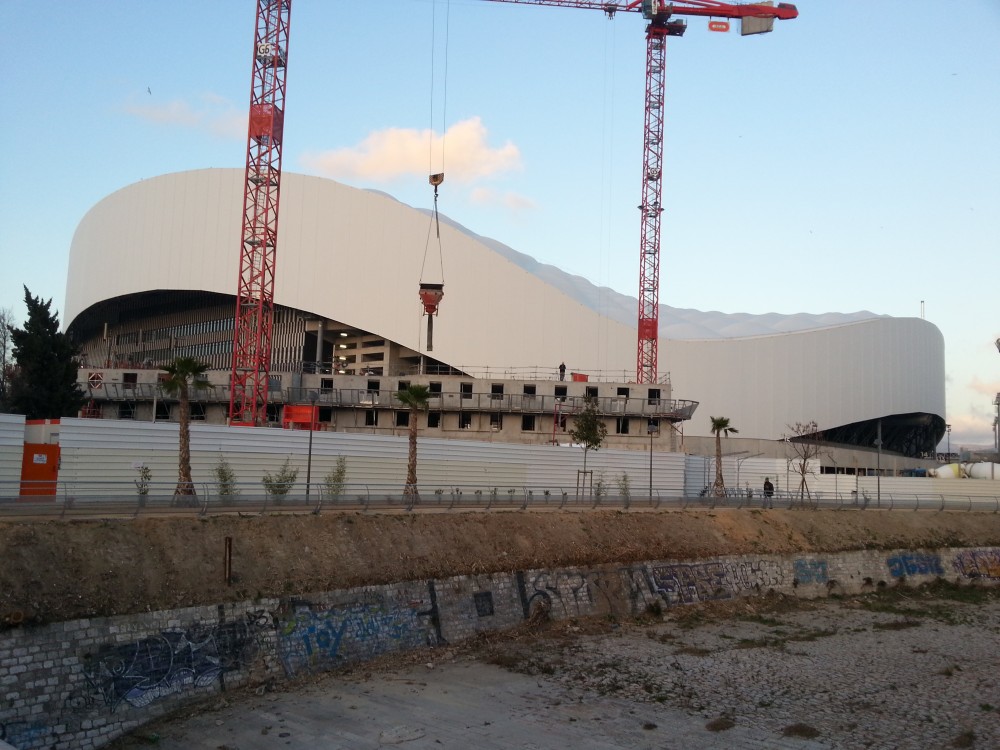 point de vue qui va disparaitre avec l'immeuble en construction. Dommage !