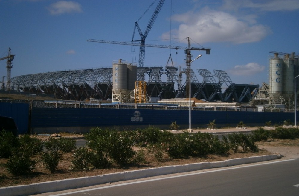ملعب وهران الجديد في غرب الجزائر الاولمبي 40.000 39418