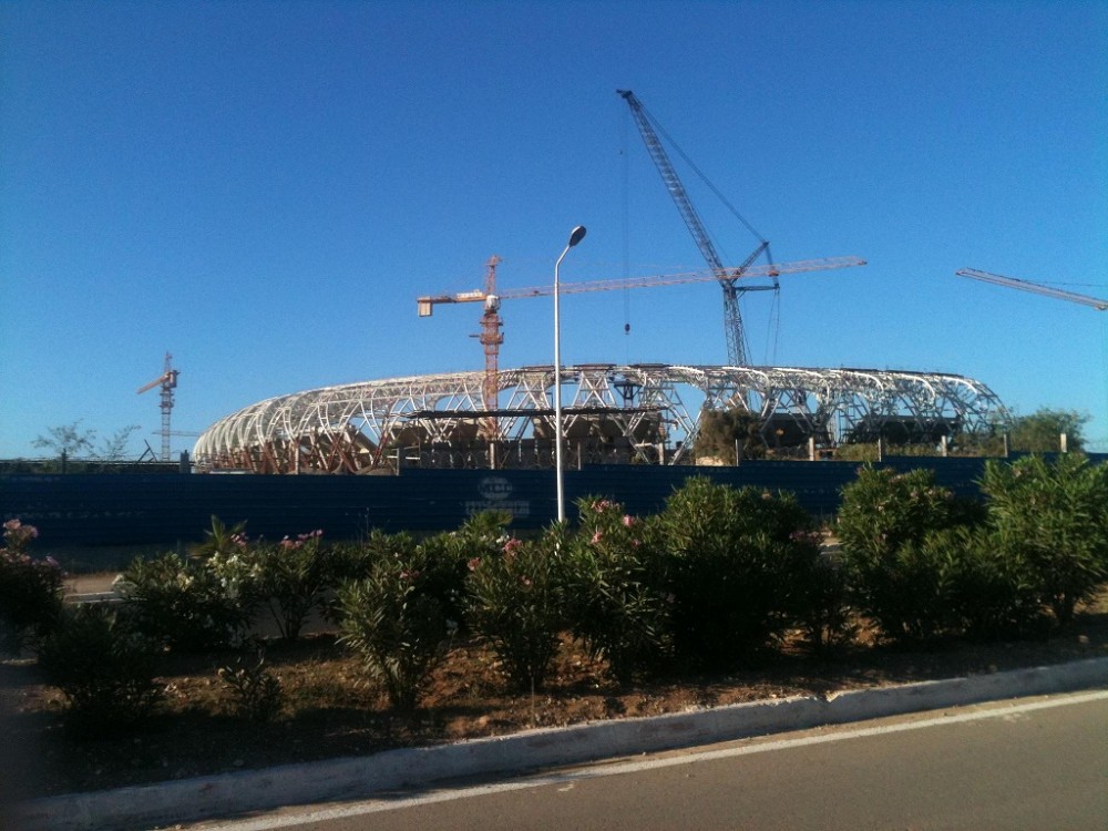 ملعب وهران الجديد في غرب الجزائر الاولمبي 40.000 42753