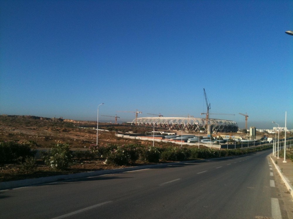 ملعب وهران الجديد في غرب الجزائر الاولمبي 40.000 42755