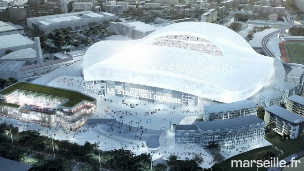 Orange Vélodrome de Marseille  Réalisé par Bouygues Construction