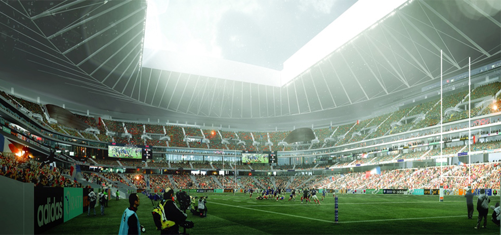 projet populous grand stade FFR