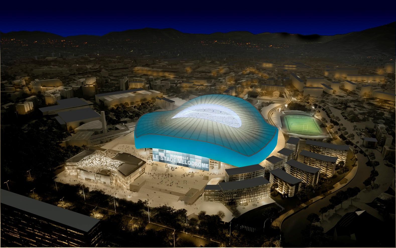 Marseille: Un nouveau quartier prend forme autour du Vélodrome