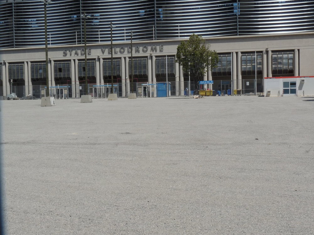 parvis provisoire Jean Bouin