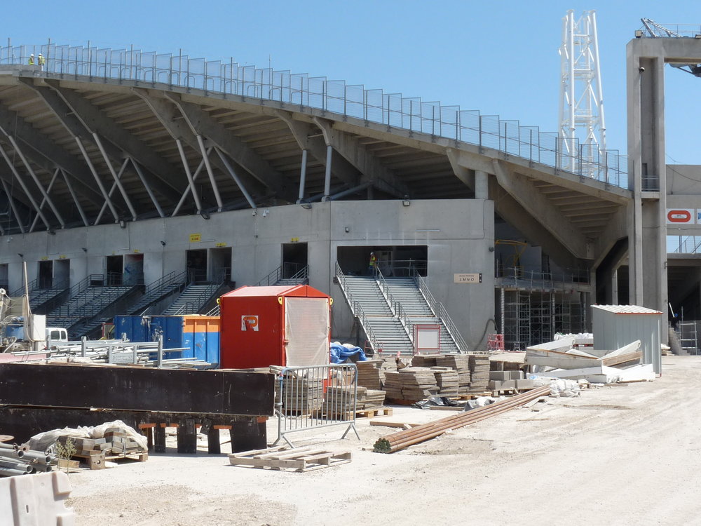 nouvel accès VN + escaliers nord ouest