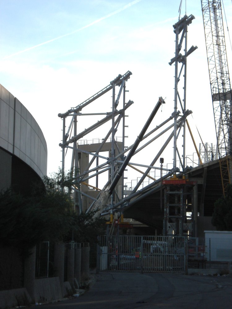 Montage de la troisième radiale vers 19h30.