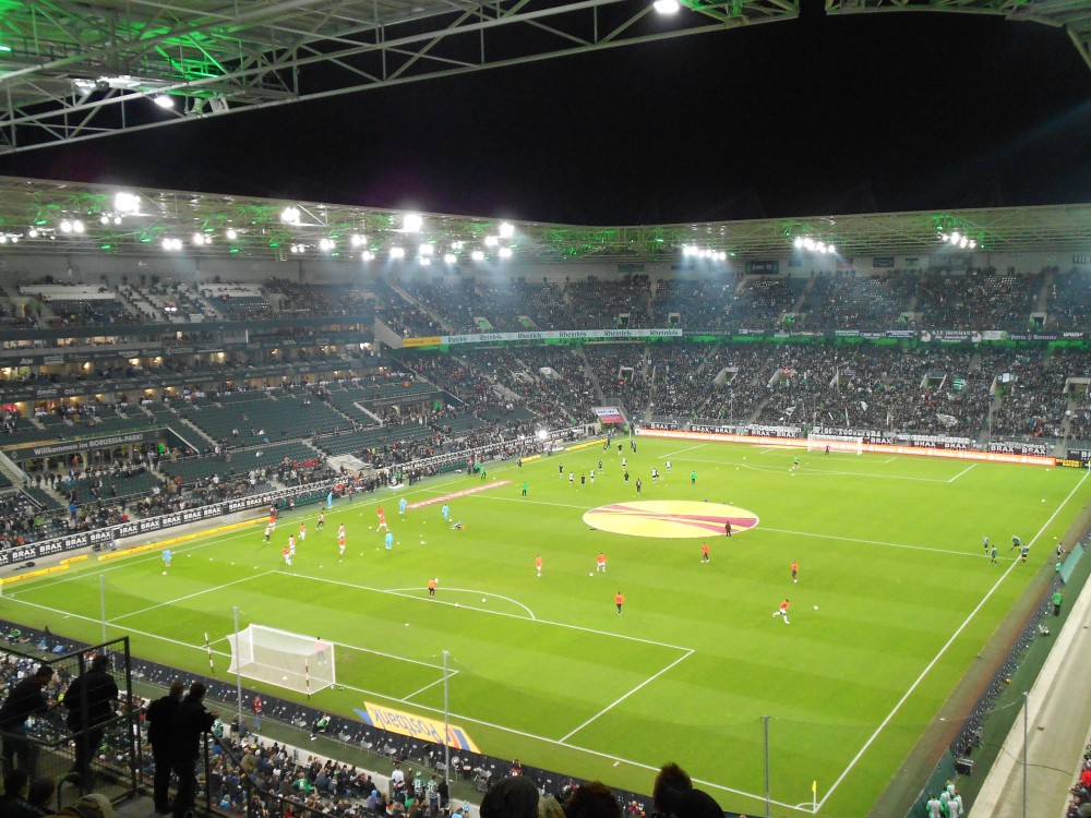 Echauffement des joueurs