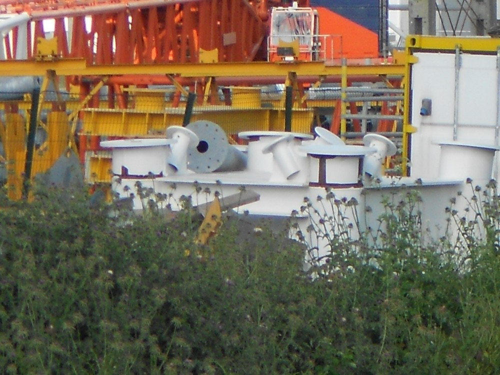 Support pour la Herse d'éclairage.