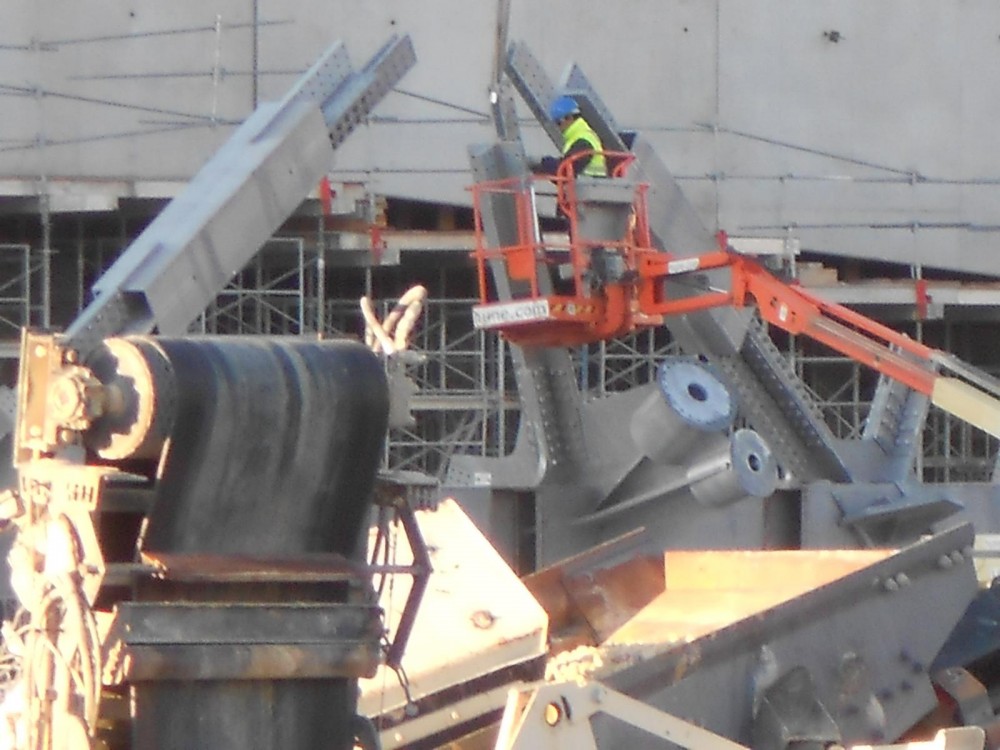 zoom sur assemblage de la radiale de faille angle sud-ouest