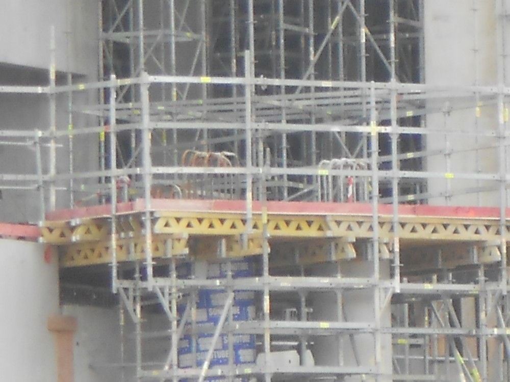 Zoom de la tête du futur socle.