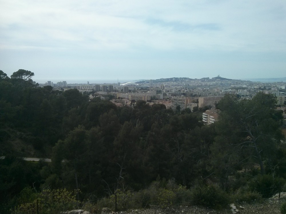 Vélodrome depuis parc des bruyéres