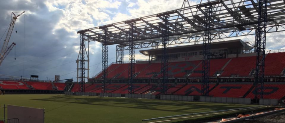 Pose du nouveau toit