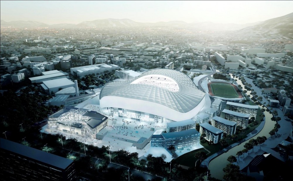 Stade Vélodrome : un an de travaux en 30 secondes - Vidéo Dailymotion